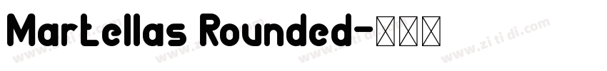 Martellas Rounded字体转换